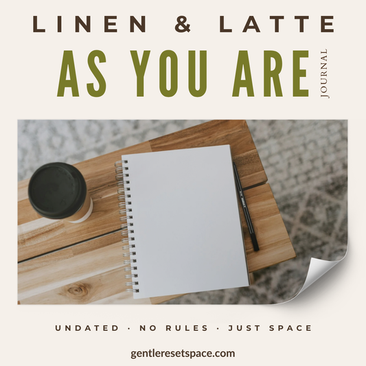 Just As You Are Journal — Printable PDF